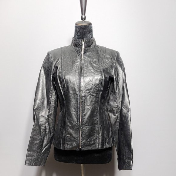 La Maison Leather Jackets & Blazers - Black Leather Jacket